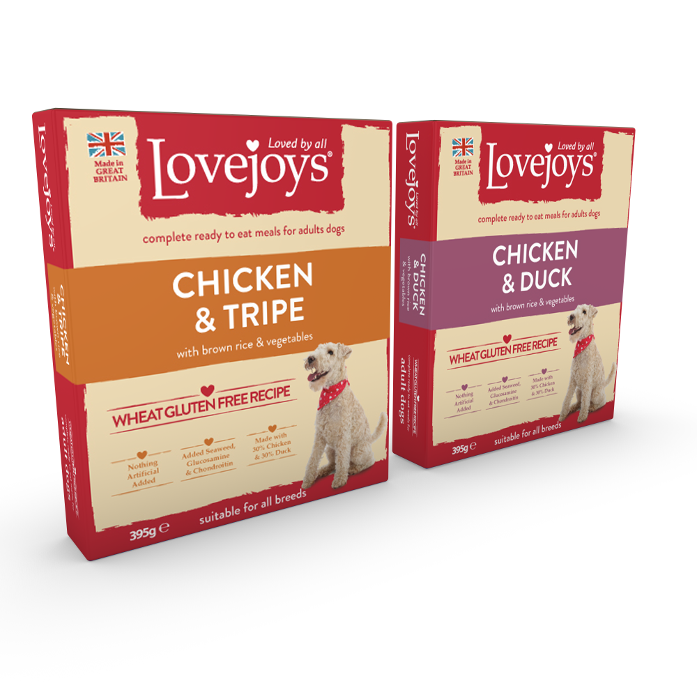 LoveJoys Pet Food launches two delicious NEW Hypoallergenic flavours